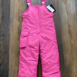 London fog girls snowsuit bib